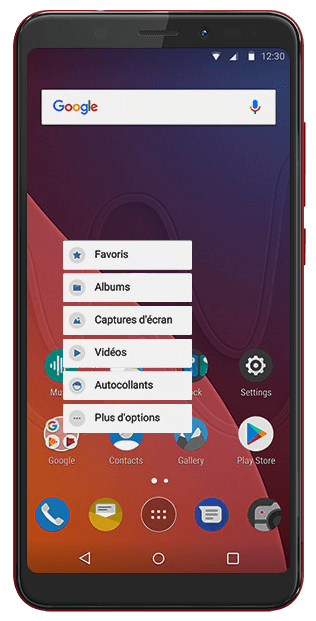 App shortcuts